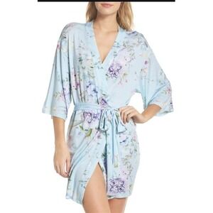 New Flora Nikrooz M Lilith Short Robe Q80638 Blue 75654